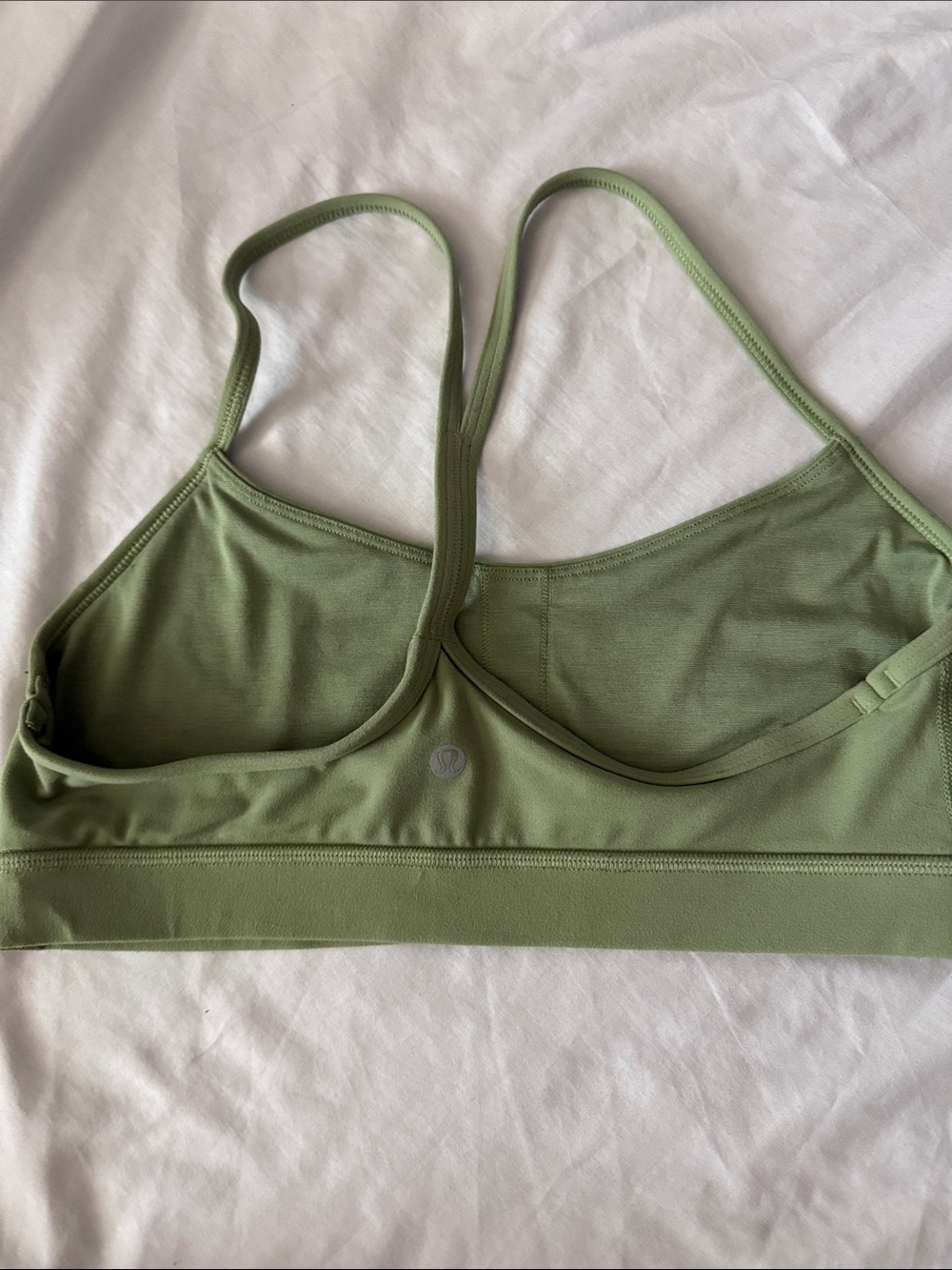 lululemon athletica Olive Green Strappy Sports Bra